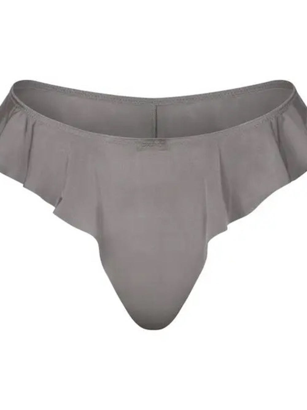 Skims corset bra collection thong  gray chalk